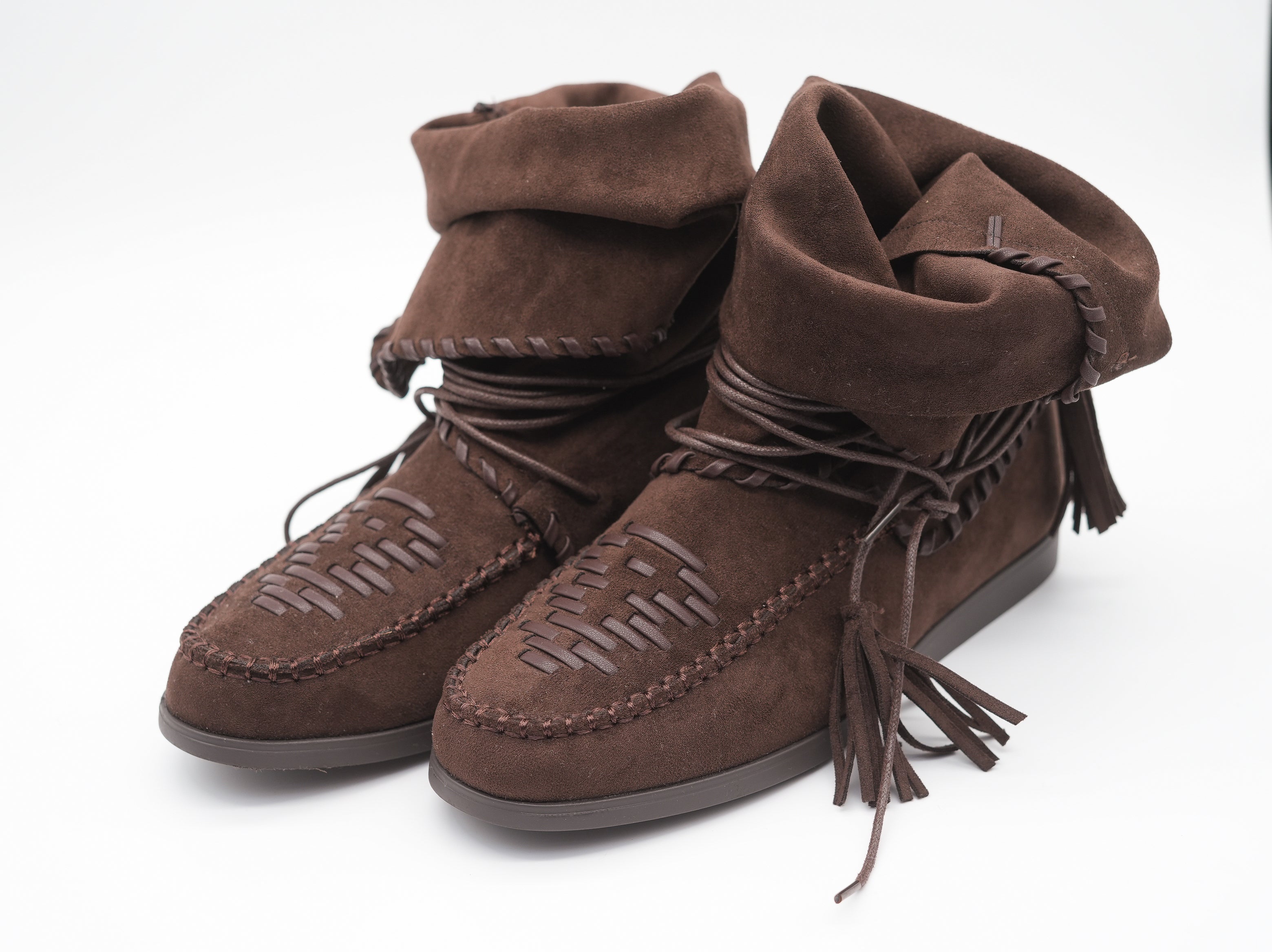 Boots mit Schnürung