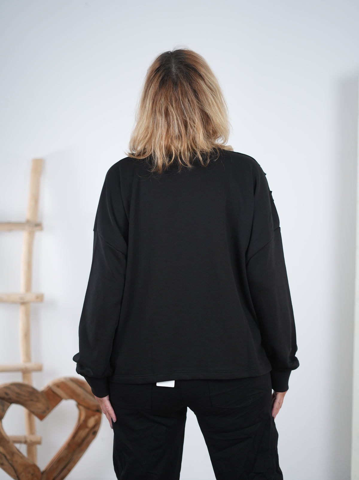 asymmetrisch geschnittenes Sweaty