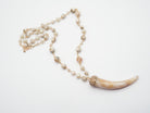 Boho Kette mit Perlen