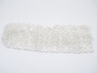 transparente Socken mit Stickerei