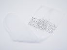 transparente Socken mit Glitzer Akzenten