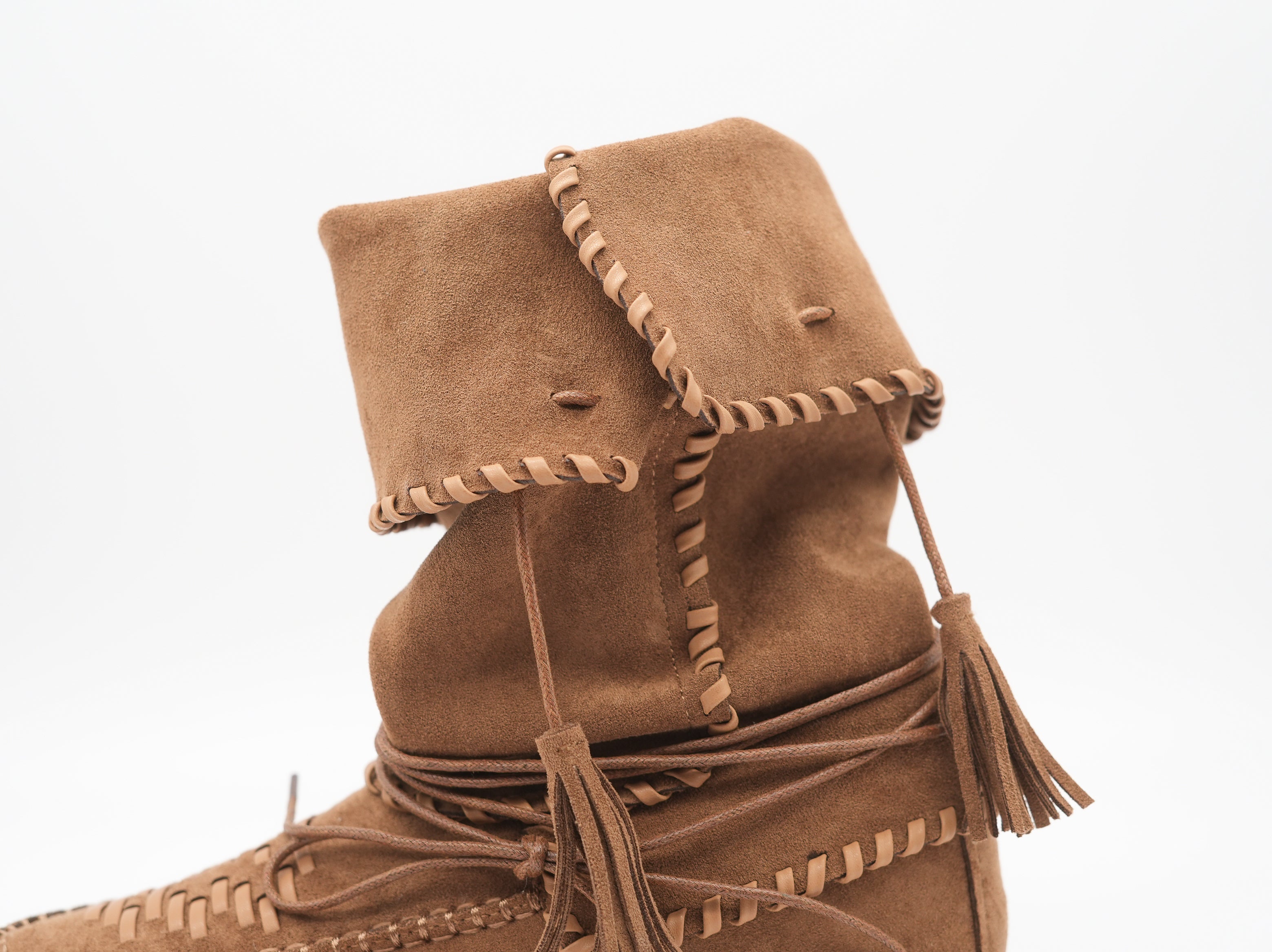 Boots mit Schnürung