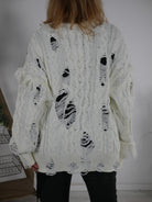 Strickpulli destroyed