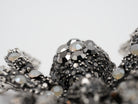 Brosche in Spinnenform mit Strass
