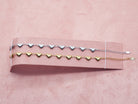 Niedliches Edelstahl Armband mit kleinen Herzen