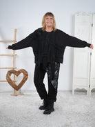asymmetrisch geschnittenes Sweaty