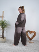 Ballonhose mit ausgefallener Waschung
