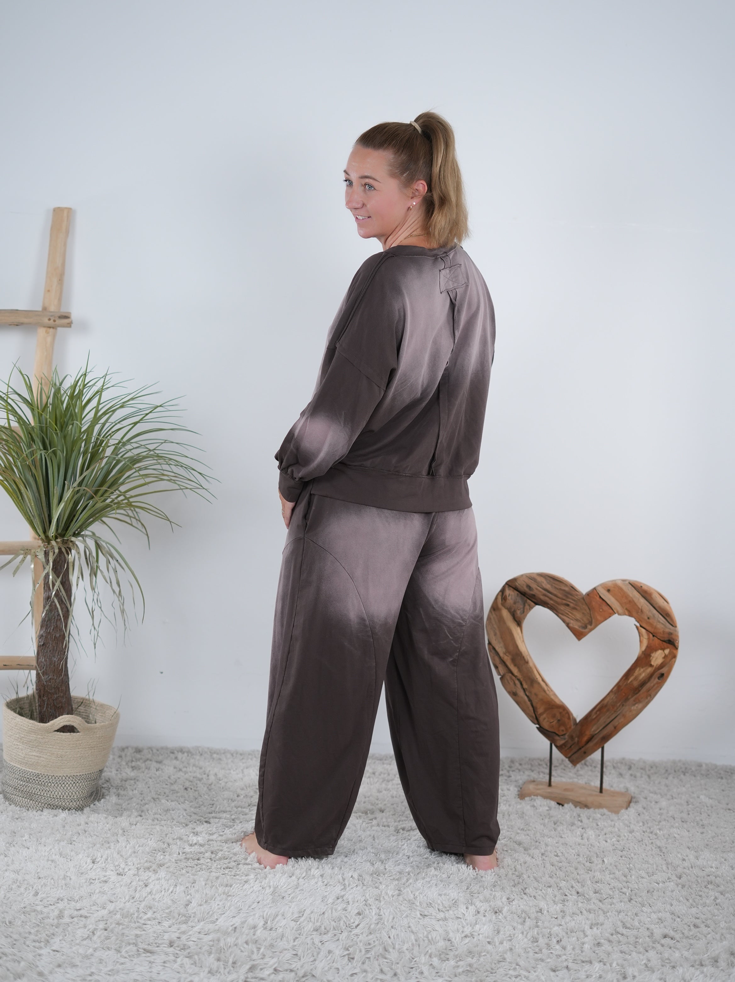 Ballonhose mit ausgefallener Waschung