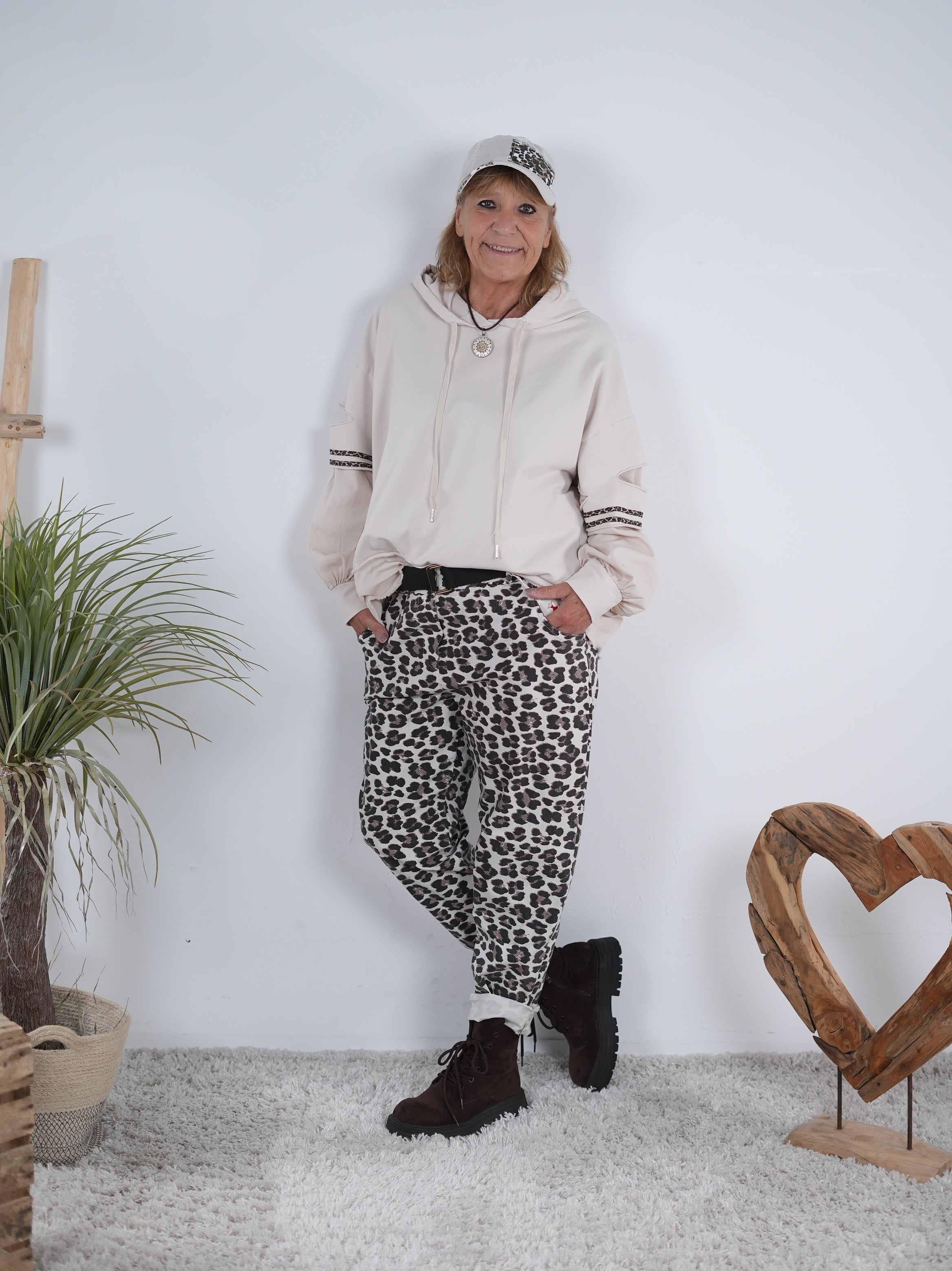 bequemer Hoody mit auffälligen Ärmeln