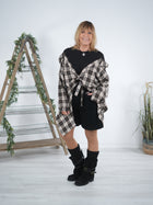 Flanell Hemd mit angenähtem langarm Shirt