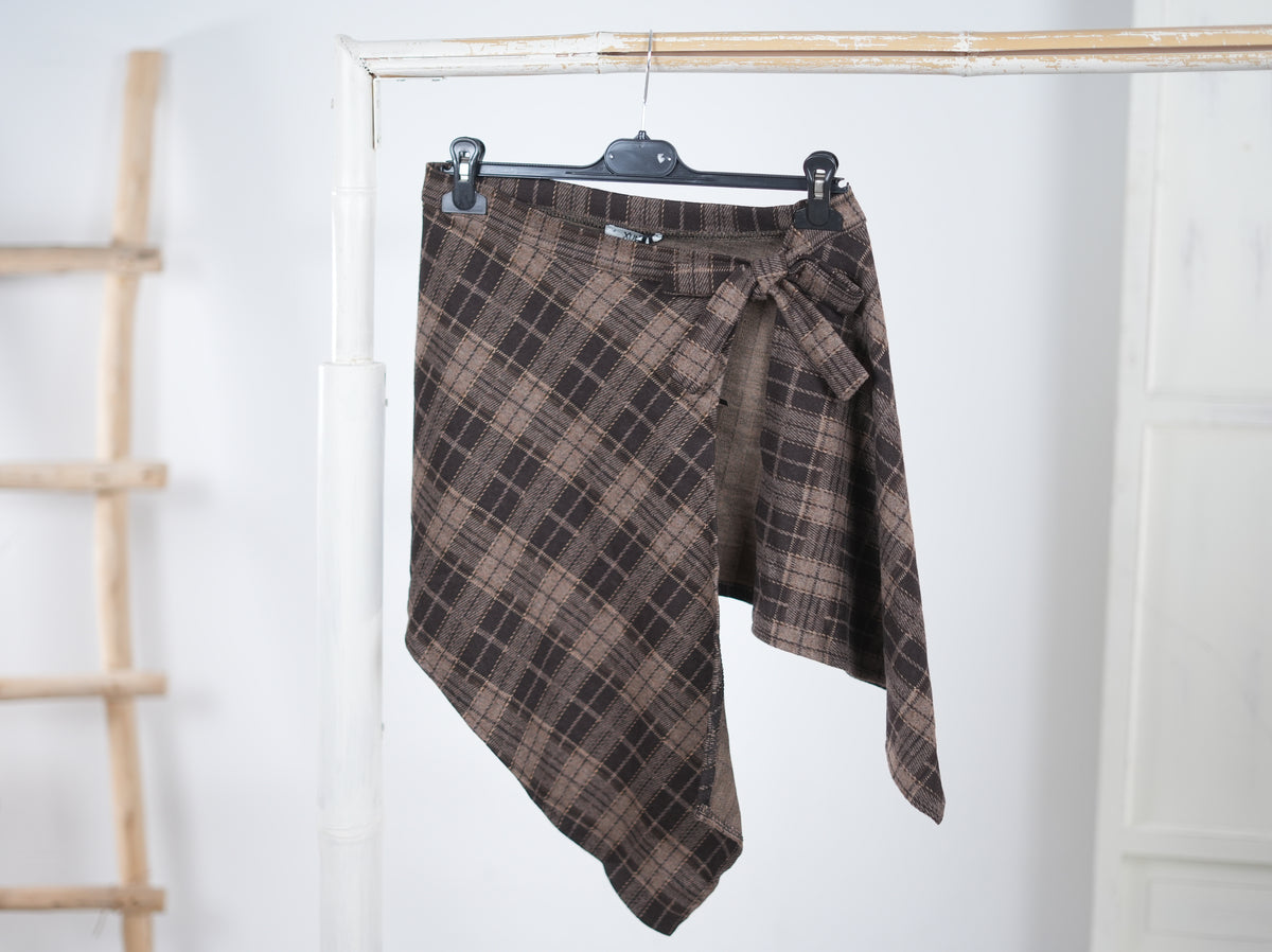 Flanell Verlängerung Schoko