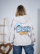 Hingucker Sweat Jacke mit markantem Motiv
