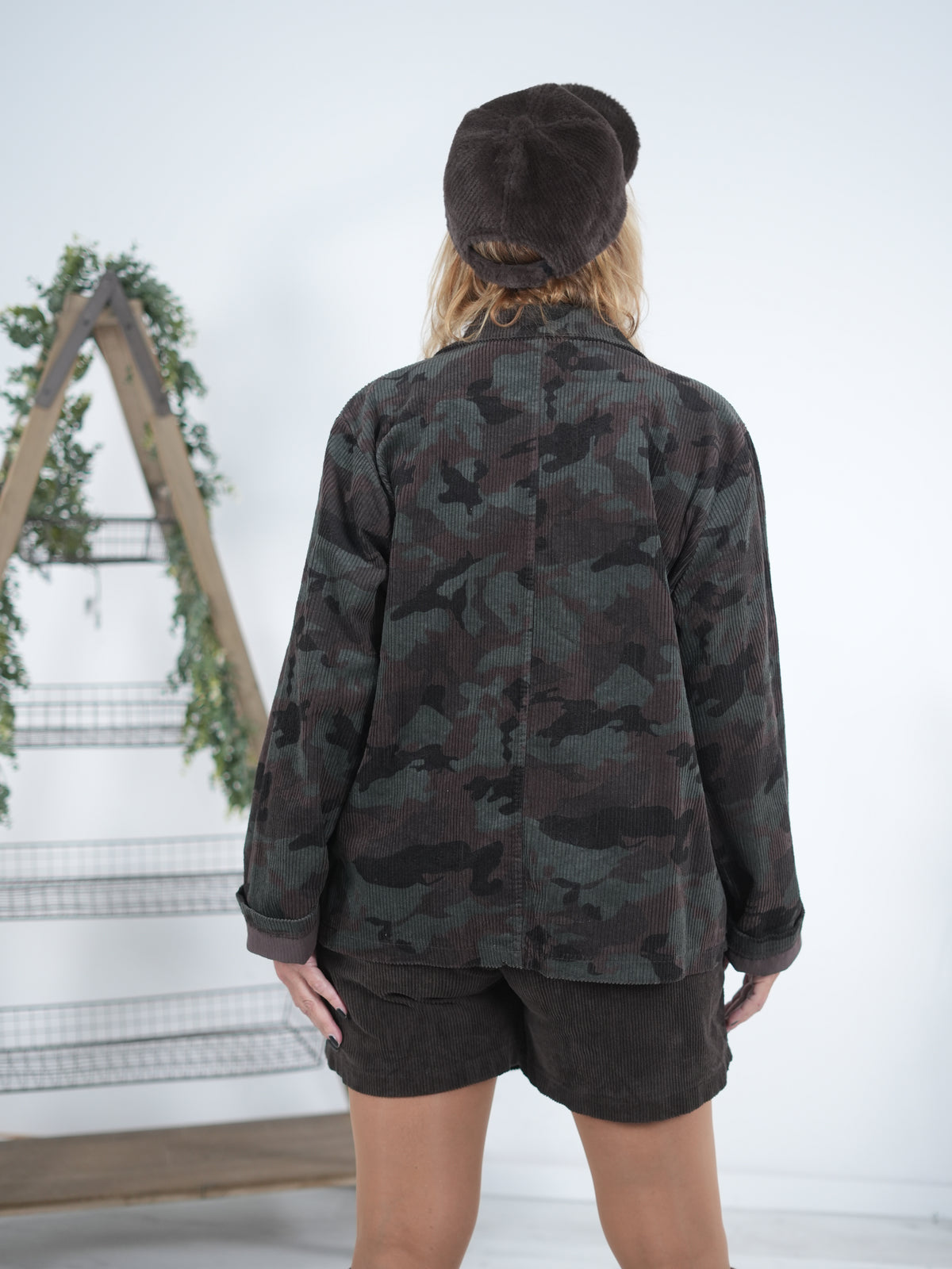 Kord Blazer in Camo Look, oversize