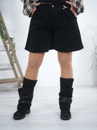 Kord Short mit Eingriffstaschen Schwarz