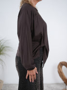 langarm Shirt aus Viskose