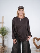 langarm Shirt aus Viskose