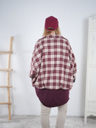 leichte Jacke im Flanell Stil, kariert