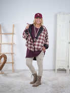 leichte Jacke im Flanell Stil, kariert