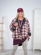 leichte Jacke im Flanell Stil, kariert