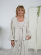 Leichte Musselin Bluse im Boho Style