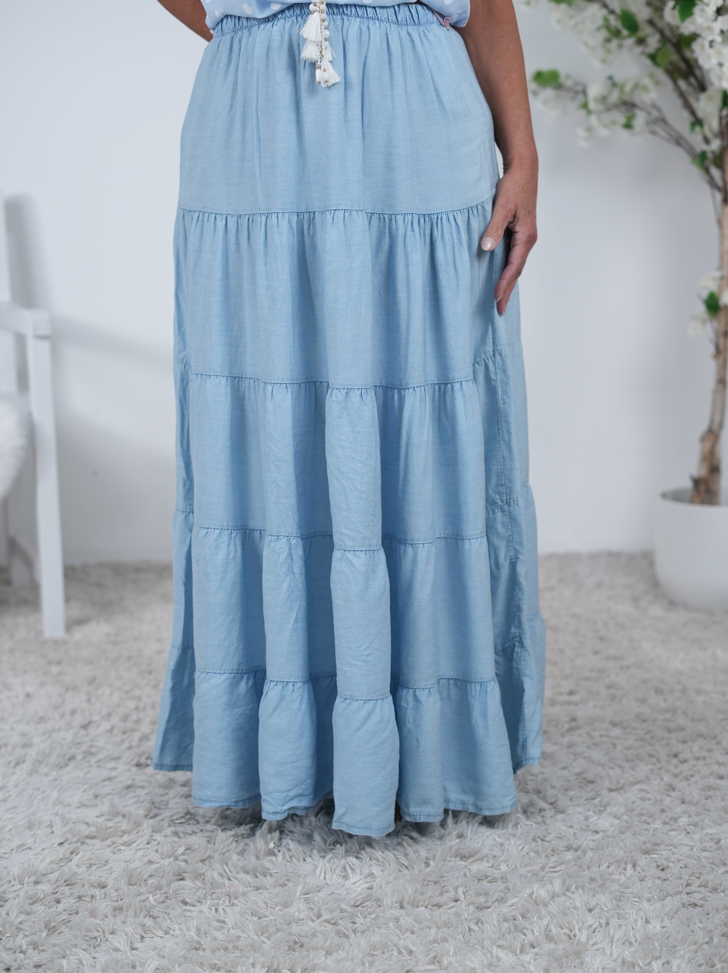 Niedlicher Rock im Jeans Look