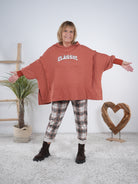 oversize Hoody mit 3D Print