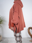 oversize Hoody mit 3D Print