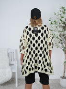 oversize Netz Shirt mit Ketten "Details"