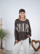 oversize Shirt mit 