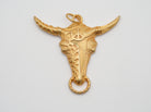 SchauTime Amulett L, Stier-Motiv Gold