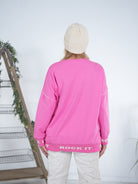 sportliches Sweatshirt mit Ärmelbündchen