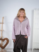 Strickjacke im Pattent Muster